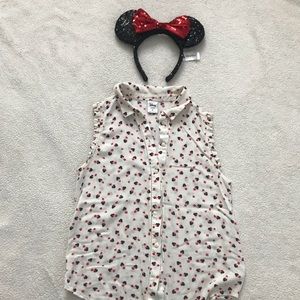 Limited Edition Minnie Mouse Blouse ❤️